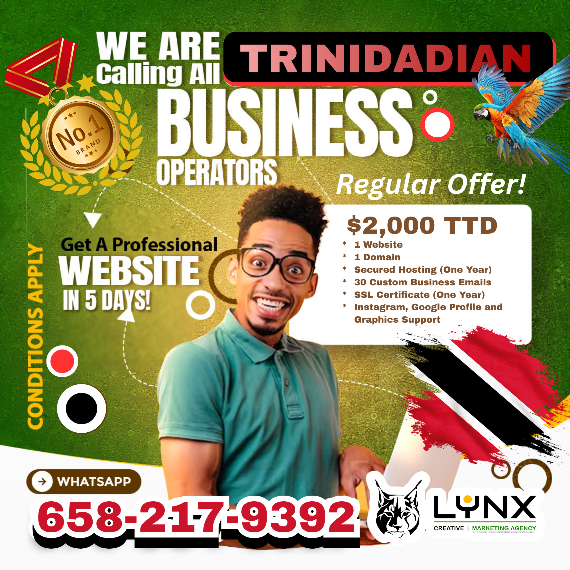 Trinidad & Tobago πΉπΉ Website Setup